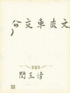 公交车爽文短篇)