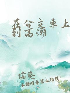 在公交车上被弄到高潮