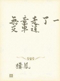 无意走了一段公交车道