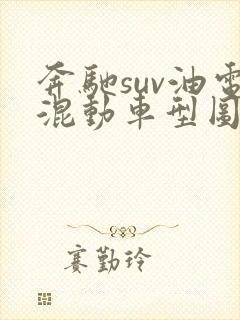 奔驰suv油电混动车型图及报价