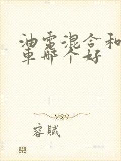 油电混合和纯电车哪个好