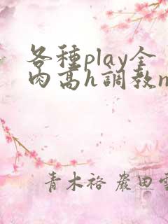 各种play全肉高h调教np
