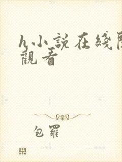 h小说在线阅读观看