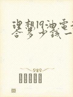 理想l9油电混合多少钱一辆