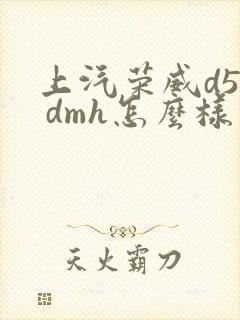 上汽荣威d5x dmh怎么样