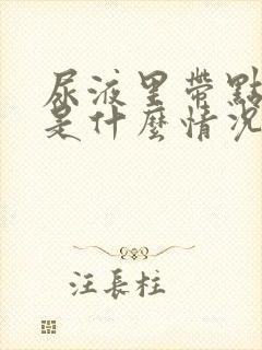 尿液里带点红色是什么情况