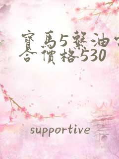 宝马5系油电混合价格530