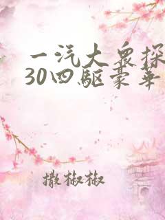 一汽大众探岳330四驱豪华报价