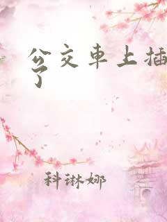 公交车上插进去了
