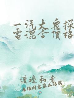 一汽大众探岳油电混合价格