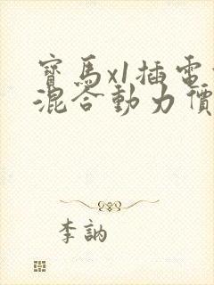 宝马x1插电式混合动力价格