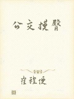 公交摸臀