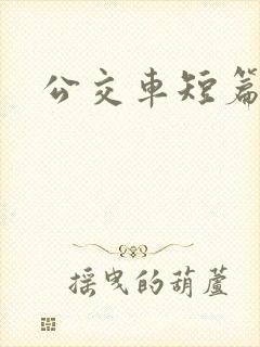 公交车短篇小说