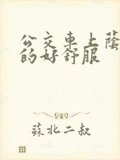 公交车上荫蒂添的好舒服