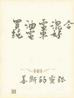 买油电混合还是纯电车好