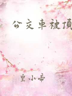 公交车被顶高潮