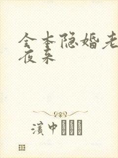 全本隐婚老公深夜来
