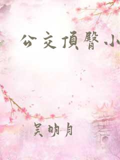 公交顶臀小说