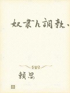 奴隶h调教小说