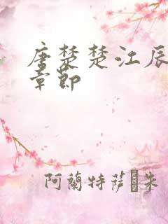 唐楚楚江辰最新章节