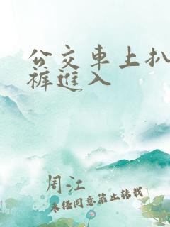 公交车上扒开内裤进入