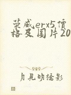 荣威erx5价格及图片2024款