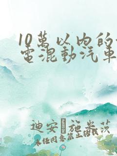 10万以内的油电混动汽车