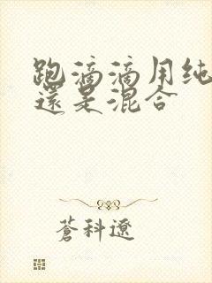 跑滴滴用纯电的还是混合
