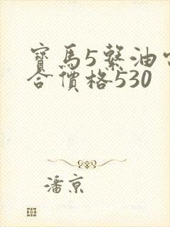 宝马5系油电混合价格530