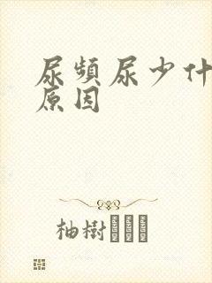尿频尿少什么 原因