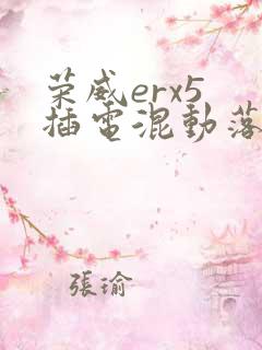 荣威erx5 插电混动落地多少钱