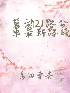 巢湖21路公交车最新路线和时间