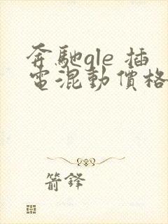 奔驰gle 插电混动价格表