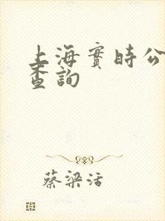 上海实时公交车查询