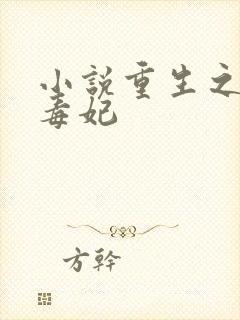 小说重生之倾世毒妃