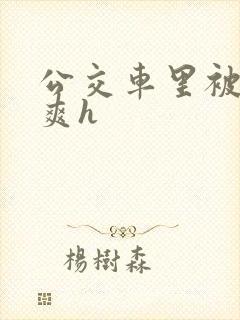 公交车里被强好爽h