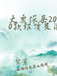 大众探岳2020款报价及图片大众途岳
