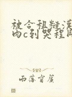 被合租糙汉室友肉c到哭程刚