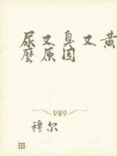 尿又臭又黄是什么原因