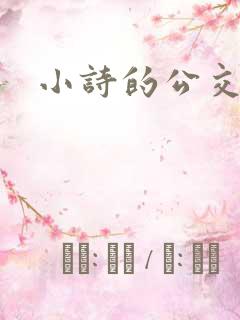 小诗的公交车日