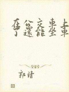 在公交车上高潮了还能坐车吗