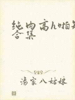纯肉高h啪短文合集
