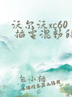 沃尔沃xc60 插电混动的价格