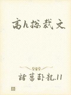 高h总裁文