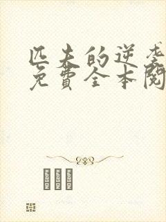 匹夫的逆袭小说免费全本阅读