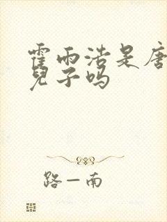 霍雨浩是唐三的儿子吗