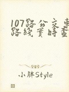 107路公交车路线实时查询
