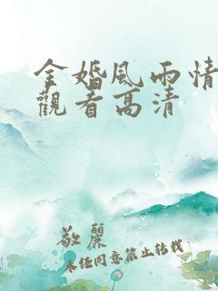 金婚风雨情免费观看高清