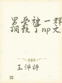 男受被一群男人调教了np文