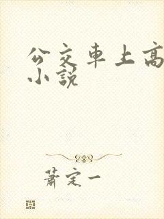 公交车上高潮的小说